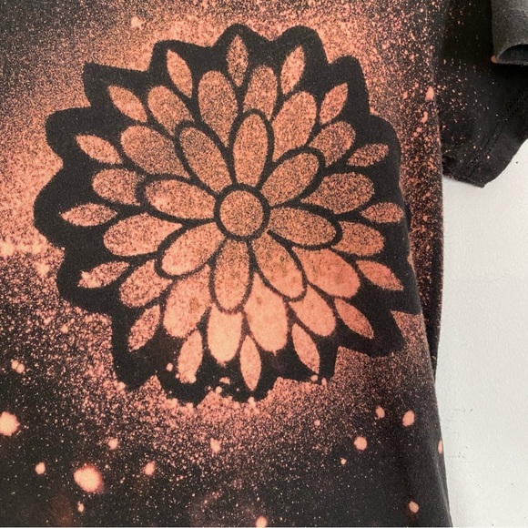 Rails Tie Front Edie Jersey Dress Womens Size XS Upcycled Floral Mandala Casual - Picture 8 of 15